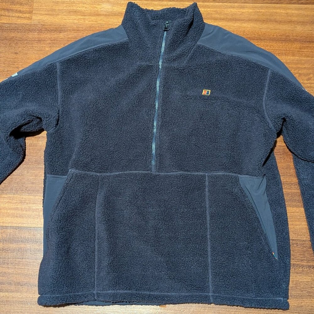 NIKE MEN'S FLEECE PULLOVER-XL-STEEL BLUE-EXCELLENT CONDITION